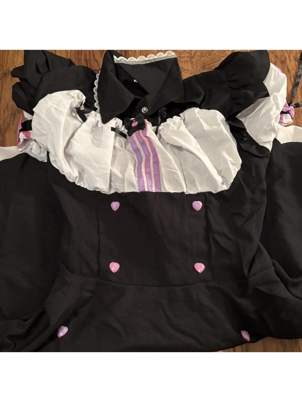 Dokidoki Cosplay Women's Multi and Black Fancy-dres